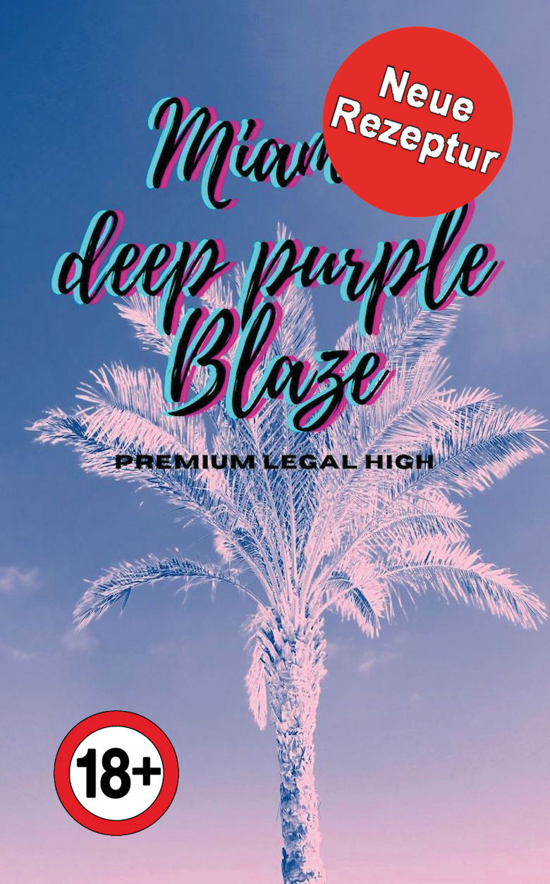 Räuchermischung Miami Deep Purple Blaze Neue Rezeptur